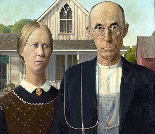 American Goth painting
